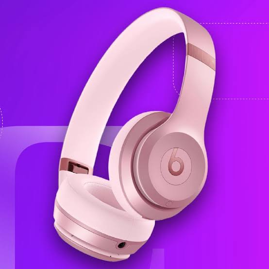 Beats Solo 4 – Premium On-Ear Wireless Headphones | Spatial Audio, 50-Hour Battery, USB-C