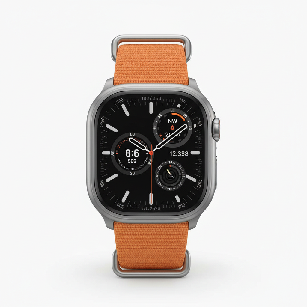 Apple Watch Ultra 3 – Rugged Smartwatch for Athletes | 49mm Titanium, Satellite Connectivity, Multi-Day Battery